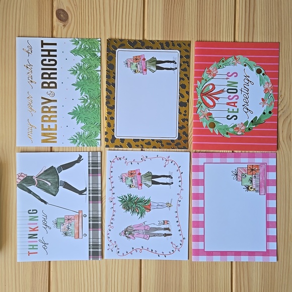 Miss Claus Christmas Cards Boxed Set of 6 - Picture 4 of 6